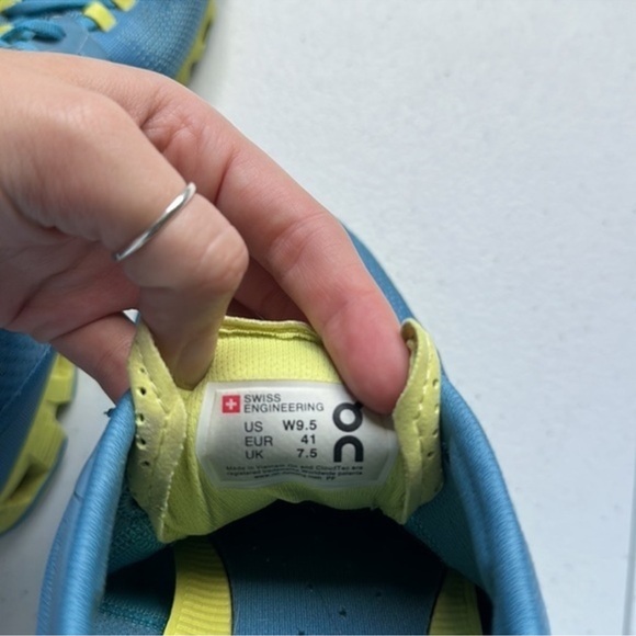 ON Cloud X‎ Running Sneakers Niagara/Lime - Picture 13 of 15